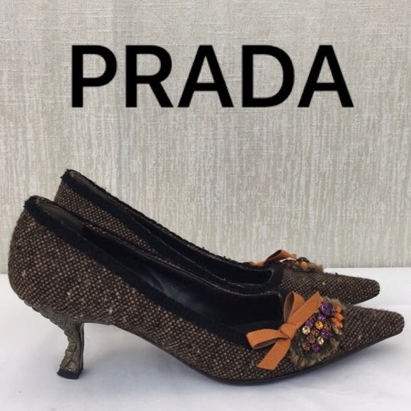 Prada Shoes - ⭐️ PRADA RARE HEELS 💯 AUTHENTIC